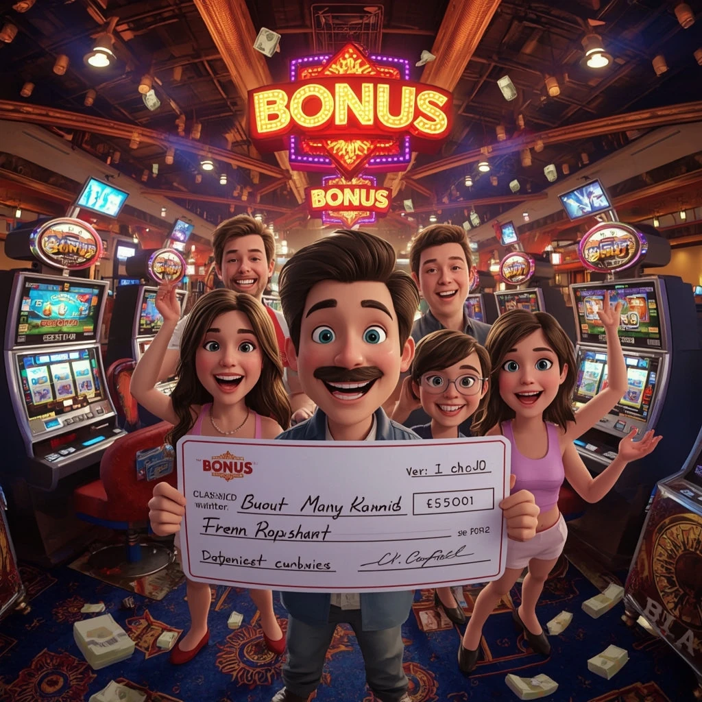 bonus nelle mani dell'uomo al casino GAMERSBET CASINO