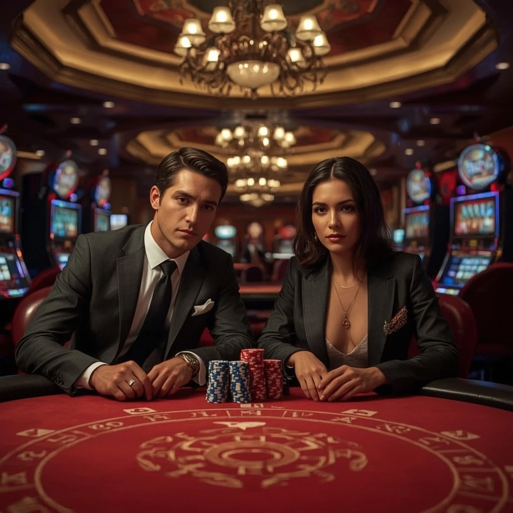 Due giocatori di poker al GAMERSBET CASINO in Italia